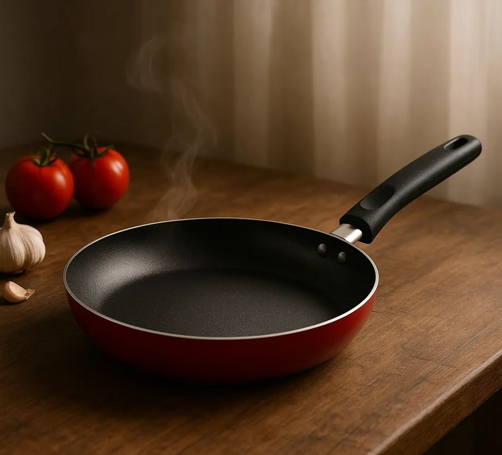 Non-Stick Frying Pan – Durable Aluminium Skillet with Cool-Touch Handle