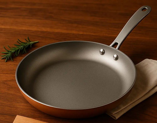 Non-Stick Frying Pan – Scratch-Resistant, Even-Heat Copper Base Skillet